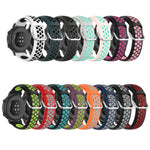 22mm Perforated Breathable Sports Silicone Watch Band, For Suunto 9 Peak Pro, For Suunto 9 Peak, For Suunto 5 Peak