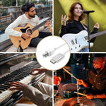 كابل MIDI بطول 1 متر من 8 بن إلى USB-B لأجهزة iPad / iPhone، 8 بن