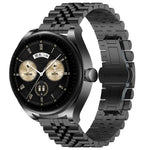 Five Bull Half Round Stainless Steel Watch Band + Strap Removal Tool, For Huawei Watch GT3 SE, For Huawei Watch Buds, For Huawei Watch3 Pro New, For Huawei Watch GT3 Pro 46mm, For Huawei Watch GT Runner, For Huawei Watch GT3 46mm