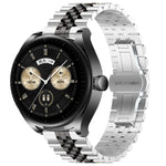 Five Bull Half Round Stainless Steel Watch Band + Strap Removal Tool, For Huawei Watch GT3 SE, For Huawei Watch Buds, For Huawei Watch3 Pro New, For Huawei Watch GT3 Pro 46mm, For Huawei Watch GT Runner, For Huawei Watch GT3 46mm