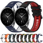 22mm Sports Two-Color Silicone Watch Band, For Xiaomi Haylou RT2 LS10, For  Xiaomi Haylou RS4 LS12