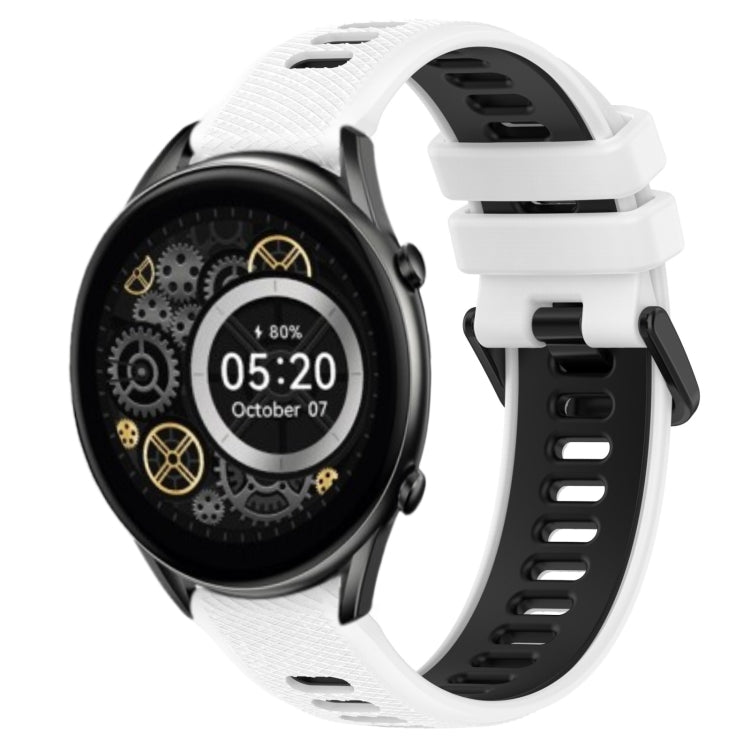22mm Sports Two-Color Silicone Watch Band, For Xiaomi Haylou RT2 LS10, For  Xiaomi Haylou RS4 LS12