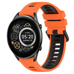 22mm Sports Two-Color Silicone Watch Band, For Xiaomi Haylou RT2 LS10, For  Xiaomi Haylou RS4 LS12
