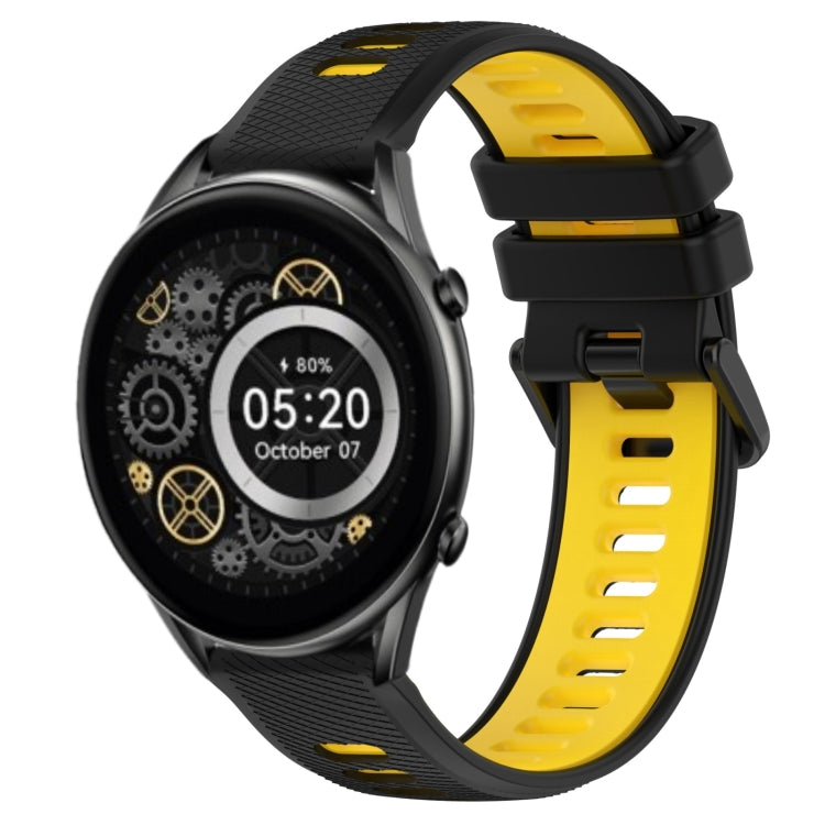 22mm Sports Two-Color Silicone Watch Band, For Xiaomi Haylou RT2 LS10, For  Xiaomi Haylou RS4 LS12
