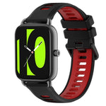 22mm Sports Two-Color Silicone Watch Band, For Xiaomi Haylou RT2 LS10, For  Xiaomi Haylou RS4 LS12