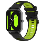 22mm Sports Two-Color Silicone Watch Band, For Xiaomi Haylou RT2 LS10, For  Xiaomi Haylou RS4 LS12