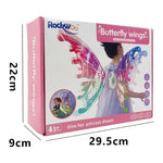 Rockwoo R01 DIY Electric Butterfly Elf Wings Toy, With Light, No Light