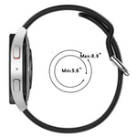 20mm Breathable Two-Color Silicone Watch Band, For Garmin Vivoactive3 Music, For Garmin Venu 2 Plus, For Garmin Approach S40