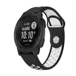 22mm Sports Breathable Silicone Watch Band, For Garmin Instinct, For Garmin Descent G1