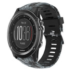 26mm Camouflage Printed Silicone Watch Band, For Garmin Enduro, For Garmin Fenix 6X, For Garmin Fenix 6X Pro, For Garmin Fenix 6X Sapphire, For Garmin Fenix 5X Sapphire, For Garmin Fenix 5X Plus, For Garmin Fenix 3, For Garmin Fenix 3 HR