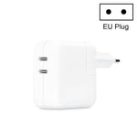 35W PD3.0 USB-C / Type-C Dual Port Charger for iPhone / iPad Series, US Plug, EU Plug