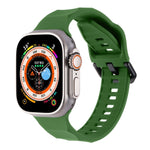 Ripple Silicone Sports Watch Band, For Apple Watch 5 44mm, For Apple Watch 4 44mm, For Apple Watch 3 42mm