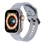 Ripple Silicone Sports Watch Band, For Apple Watch 5 44mm, For Apple Watch 4 44mm, For Apple Watch 3 42mm