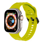 Ripple Silicone Sports Watch Band, For Apple Watch 5 44mm, For Apple Watch 4 44mm, For Apple Watch 3 42mm