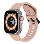 Ripple Silicone Sports Watch Band, For Apple Watch 5 44mm, For Apple Watch 4 44mm, For Apple Watch 3 42mm