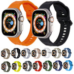 Ripple Silicone Sports Watch Band, For Apple Watch 5 44mm, For Apple Watch 4 44mm, For Apple Watch 3 42mm