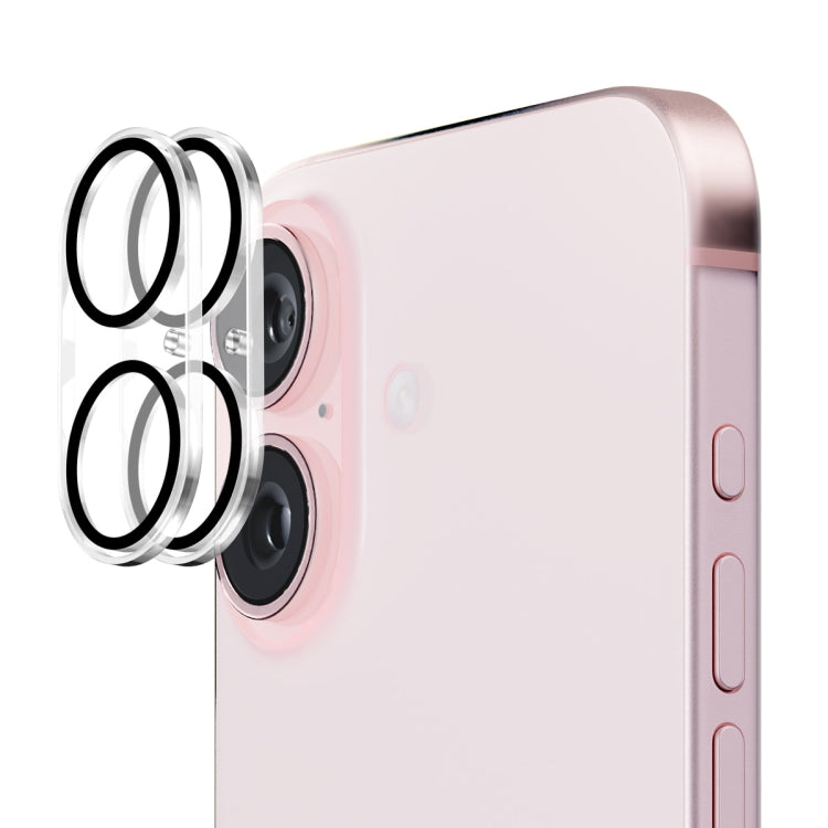 2pcs ENKAY Hat-Prince 9H Rear Camera Lens Tempered Glass Film, For iPhone 18 Pro, For iPhone 18 Pro Max, For iPhone 17 Pro Max, For iPhone 17 Pro, For iPhone 17, For iPhone Air, For iPhone 16 Pro / 16 Pro Max, For iPhone 16 / 16 Plus                   ...