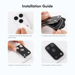 2pcs ENKAY Hat-Prince 9H Rear Camera Lens Tempered Glass Film, For iPhone 17 Pro Max, For iPhone 17 Pro, For iPhone 17, For iPhone Air, For iPhone 16 Pro / 16 Pro Max, For iPhone 16 / 16 Plus, For iPhone 15 Pro / 15 Pro Max, For iPhone 15 / 15 Plus