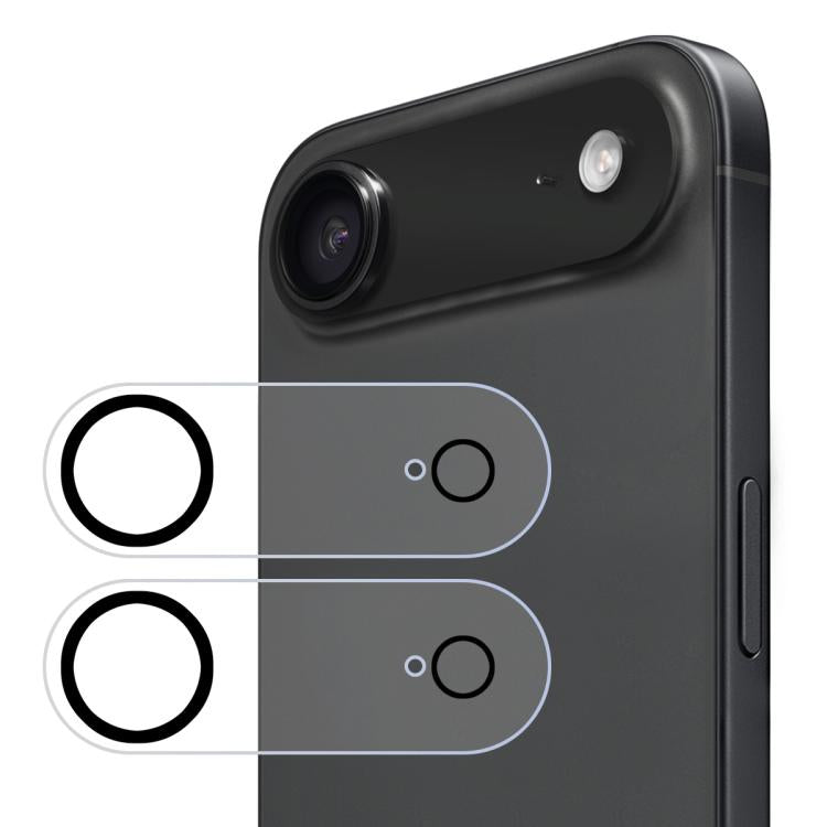 2pcs ENKAY Hat-Prince 9H Rear Camera Lens Tempered Glass Film, For iPhone 17 Pro Max, For iPhone 17 Pro, For iPhone 17, For iPhone Air, For iPhone 16 Pro / 16 Pro Max, For iPhone 16 / 16 Plus, For iPhone 15 Pro / 15 Pro Max, For iPhone 15 / 15 Plus