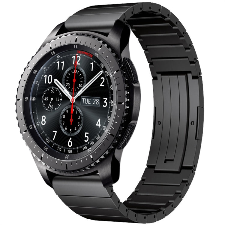 One Bead Titanium Alloy Watch Band, For Samsung Galaxy Watch 3 45mm, For Samsung Gear S3 Classic, For Samsung Gear S3 Frontier, For Samsung Galaxy Watch 46mm, For Samsung Galaxy Watch 42mm