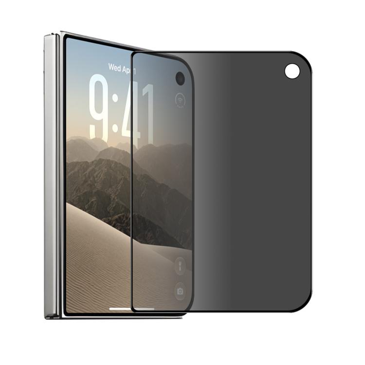 ENKAY Hat-Prince 28 Degree Anti-peeping Tempered Glass Full Screen Film, For iPhone Duo Outer Screen, For iPhone 18 Pro, For iPhone 18 Pro Max, For iPhone 17 Pro Max, For iPhone 17 Pro, For iPhone 17, For iPhone Air, For iPhone 16 Pro Max              ...