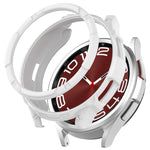 Rotating Ring  + TPU Armor Watch Protective Case, For Samsung Galaxy Watch 6 Classic 47mm, For Samsung Galaxy Watch 6 Classic 43mm