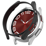 Half Coverage Hollow PC Watch Protective Case, For Samsung Galaxy Watch 6 Classic 47mm, For Samsung Galaxy Watch 6 44mm, For Samsung Galaxy Watch 6 40mm, For Samsung Galaxy Watch 6 Classic 43mm