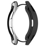 Electroplated TPU Half Pack Hollow Watch Protective Case, For Samsung Galaxy Watch6 Classic 47mm, For Samsung Galaxy Watch6 Classic 43mm