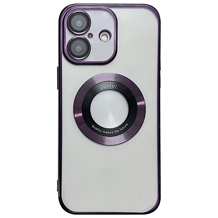 غطاء هاتف TPU مطلي بالكهرباء مع دعم MagSafe، لهواتف iPhone 17e / 16e، iPhone 17 Pro Max، iPhone 17 Pro، iPhone 17، iPhone Air، iPhone 16 Pro Max