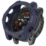 Armored TPU Half Wrapped Watch Protective Case, For Garmin Epix Pro / Epix Pro Gen 2 42mm / Fenix 7S / 7S Pro, For Garmin Epix Pro / Epix Pro Gen 2 51mm / Fenix 7X / 7X Pro, For Garmin Epix Pro / Epix Pro Gen 2 47mm / Fenix 7 / 7 Pro