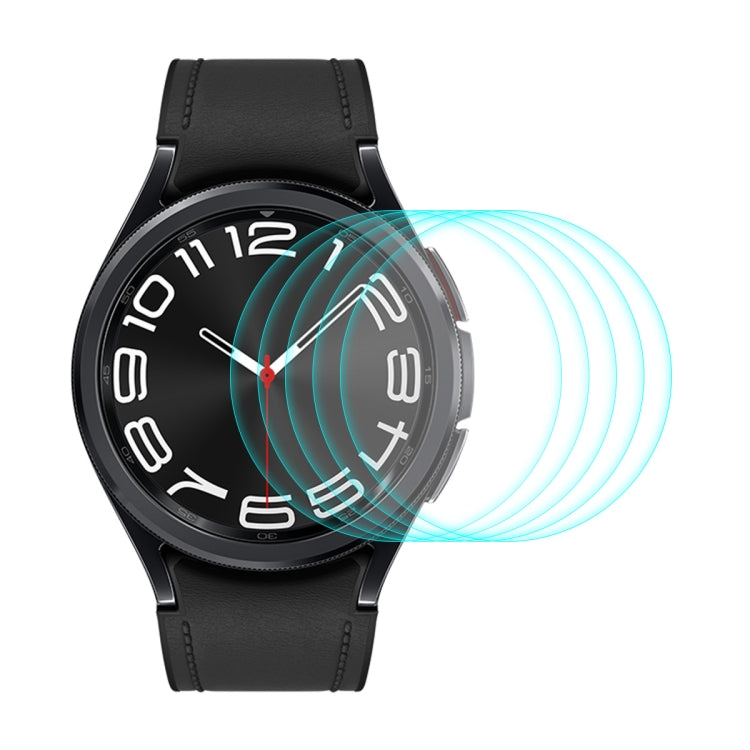 5pcs ENKAY 0.2mm 9H Tempered Glass Screen Protector Watch Film, For Samsung Galaxy Watch Ultra 47mm / Ultra 2025, For Samsung Galaxy Watch8 44mm, For Samsung Galaxy Watch8 40mm, For Samsung Galaxy Watch6 Classic / Ultra 47mm                            ...