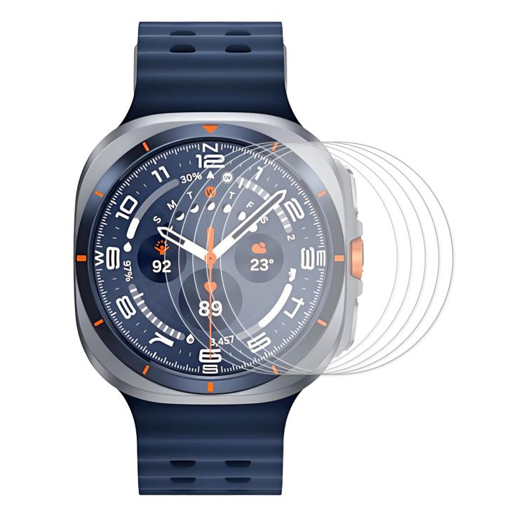 5pcs ENKAY 0.2mm 9H Tempered Glass Screen Protector Watch Film, For Samsung Galaxy Watch Ultra 47mm / Ultra 2025, For Samsung Galaxy Watch8 44mm, For Samsung Galaxy Watch8 40mm, For Samsung Galaxy Watch6 Classic / Ultra 47mm                            ...