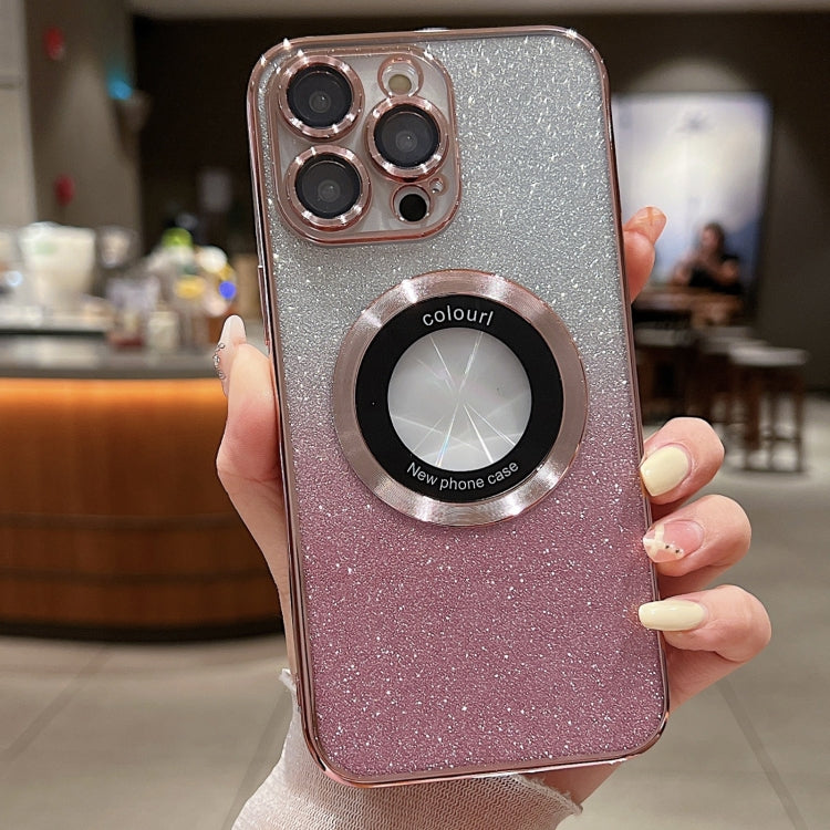 Gradient Glitter Electroplating MagSafe TPU Phone Case, For iPhone 14, For iPhone 14 Pro, For iPhone 14 Pro Max, For iPhone 13 Pro Max, For iPhone 13 Pro, For iPhone 13