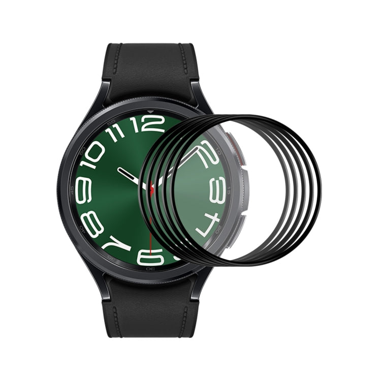 5pcs ENKAY 3D Full Coverage Soft PC Edge PMMA HD Screen Film, For Samsung Galaxy Watch Ultra 47mm / Ultra 2025, For Samsung Galaxy Watch8 Classic 46mm, For Samsung Galaxy Watch8 44mm, For Samsung Galaxy Watch8 40mm                                      ...