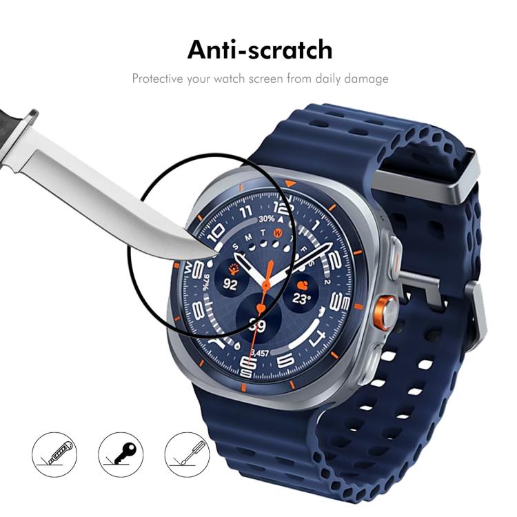 10pcs ENKAY 3D Full Coverage Soft PC Edge PMMA HD Screen Film, For Samsung Galaxy Watch Ultra 47mm / Ultra 2025, For Samsung Galaxy Watch8 Classic 46mm, For Samsung Galaxy Watch8 44mm, For Samsung Galaxy Watch8 40mm                                     ...