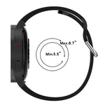 Two-Color Silicone Watch Band, For Samsung  Galaxy Watch 4 Classic 46mm, For Samsung  Galaxy Watch 4 Classic 42mm