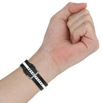 Two-Color Silicone Watch Band, For Samsung  Galaxy Watch 4 Classic 46mm, For Samsung  Galaxy Watch 4 Classic 42mm