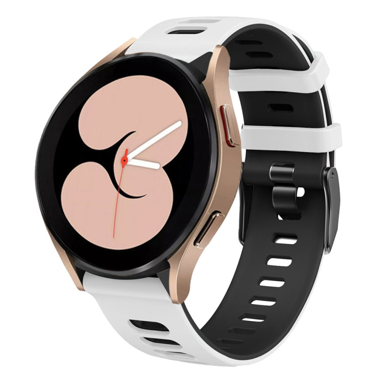 20mm Two-color Silicone Watch Band, For Samsung Galaxy Watch 5  40mm