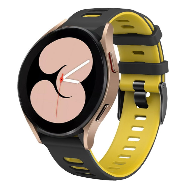 20mm Two-color Silicone Watch Band, For Samsung Galaxy Watch 5  40mm