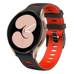 20mm Two-color Silicone Watch Band, For Samsung Galaxy Watch 5  40mm
