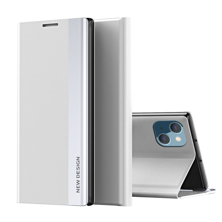 Side Electroplated Adsorption Leather Phone Case, For iPhone 16 Pro, For iPhone 16 Plus, For iPhone 16, For iPhone 15 Pro Max, For iPhone 15 Pro, For iPhone 15 Plus