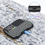 M9 Mini Wireless Keyboard Remote Control Mouse Keyboard Combo Support Touchpad Voice