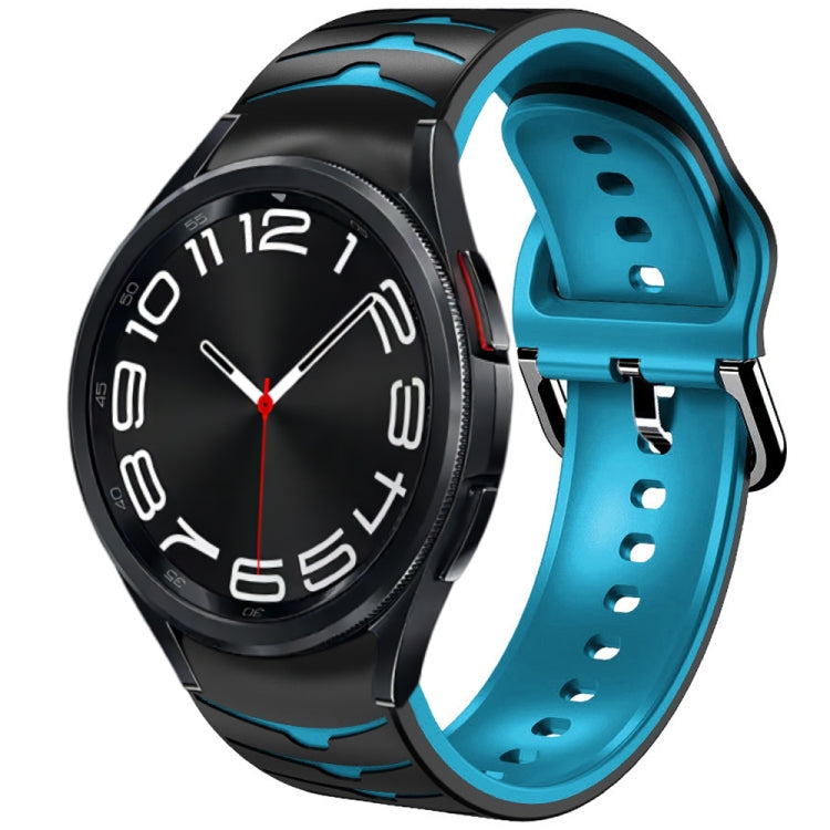 Curved Texture Silicone Watch Band, For Samsung Galaxy Watch 6 Classic 43mm, For Samsung Galaxy watch 5 Pro Golf Edition, For Samsung Galaxy watch 5 Golf Edition