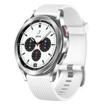 20mm Diamond Textured Silicone Watch Band, For Samsung  Galaxy Watch 4 Classic 42mm, For Samsung Galaxy Watch Active 2 44mm, For Samsung Galaxy Watch Active 2 40mm, For Samsung Galaxy Watch 42mm