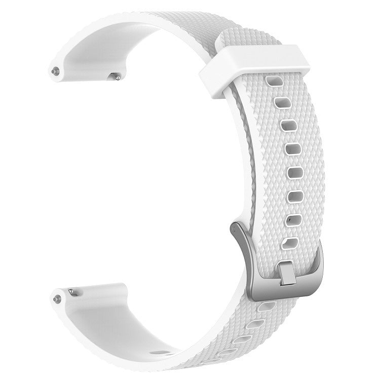 20mm Diamond Textured Silicone Watch Band, For Samsung  Galaxy Watch 4 Classic 42mm, For Samsung Galaxy Watch Active 2 44mm, For Samsung Galaxy Watch Active 2 40mm, For Samsung Galaxy Watch 42mm