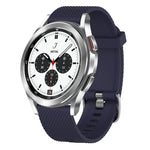 20mm Diamond Textured Silicone Watch Band, For Samsung  Galaxy Watch 4 Classic 42mm, For Samsung Galaxy Watch Active 2 44mm, For Samsung Galaxy Watch Active 2 40mm, For Samsung Galaxy Watch 42mm