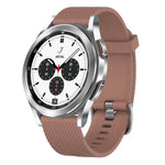 20mm Diamond Textured Silicone Watch Band, For Samsung  Galaxy Watch 4 Classic 42mm, For Samsung Galaxy Watch Active 2 44mm, For Samsung Galaxy Watch Active 2 40mm, For Samsung Galaxy Watch 42mm