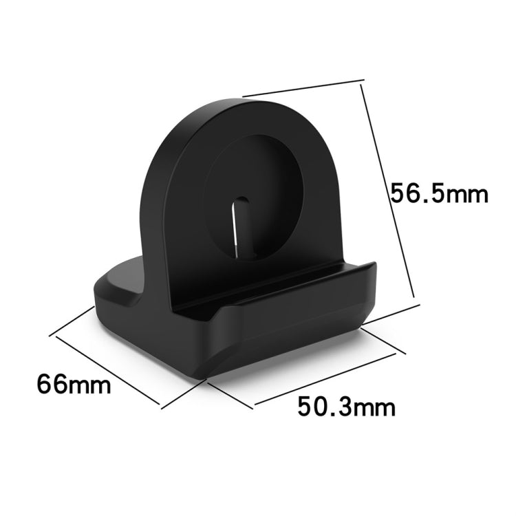 For Samsung Galaxy Watch6 / Watch6 Classic / Watch5 / Watch5 Pro JUNSUNMAY Silicone Charger Stand Non-Slip Base