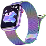 Milan Double Magnetic Steel Mesh Watch Band, For Apple Watch Ultra 49mm, For Apple Watch 8 41mm, For Apple Watch 8 45mm, For Apple Watch SE 2022 40mm, For Apple Watch SE 2022 44mm, For Apple Watch 7 41mm