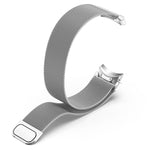 سوار ساعة معدني مغناطيسي بنمط زر ميلان، لساعات Samsung Galaxy Watch 6 Classic، وSamsung Galaxy Watch5 / 5 Pro، وSamsung Galaxy Watch4 / 4 Classic 46mm، وSamsung Galaxy Watch3 41mm